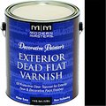 Modern Masters DP612 1 Gallon Exterior Dead Flat Varnish - Clear Top Coat MO327251